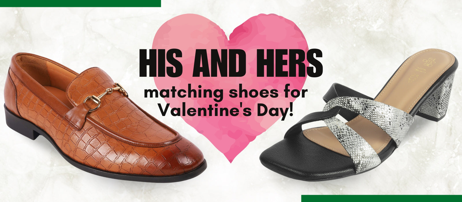 Hey Couples, Match Your Shoes For Valentine’s Day!