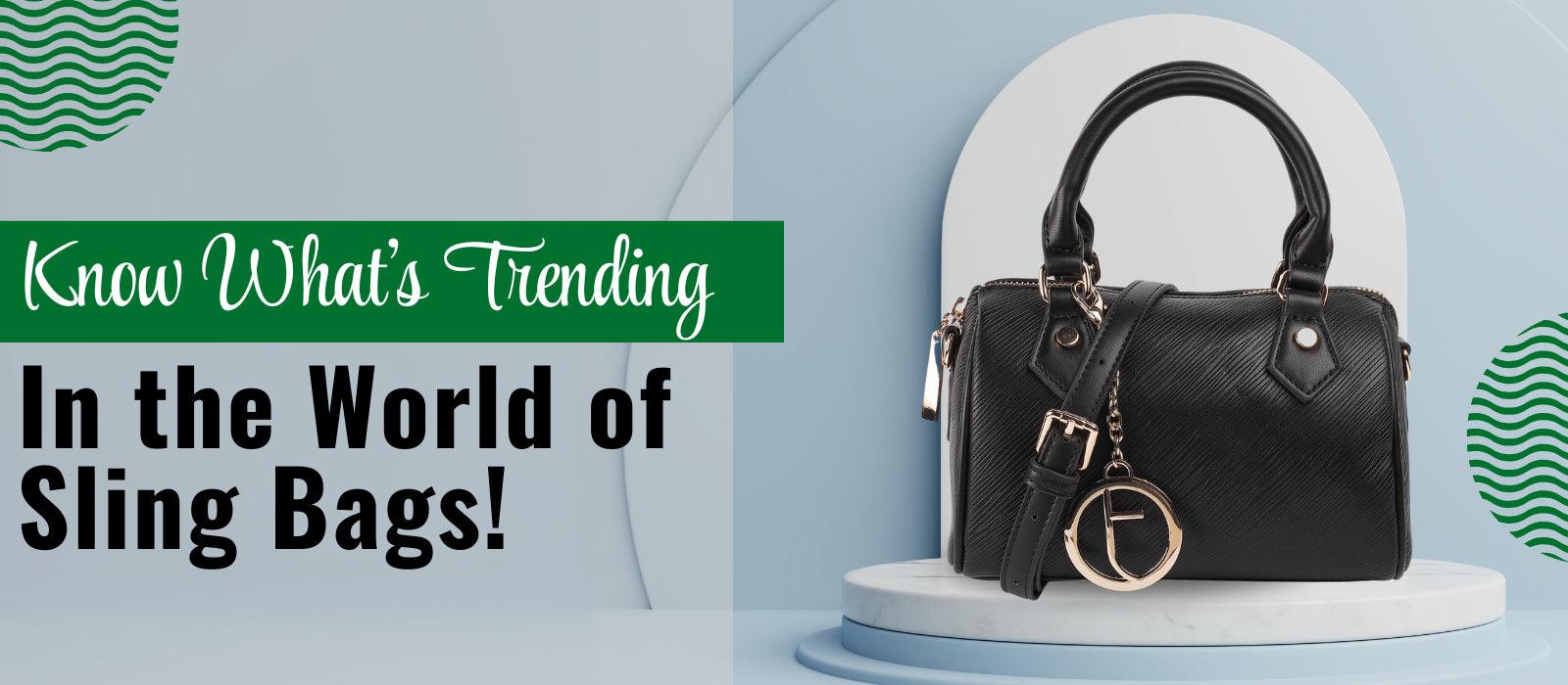 Trendy sling bags for women - Check out the latest styles!