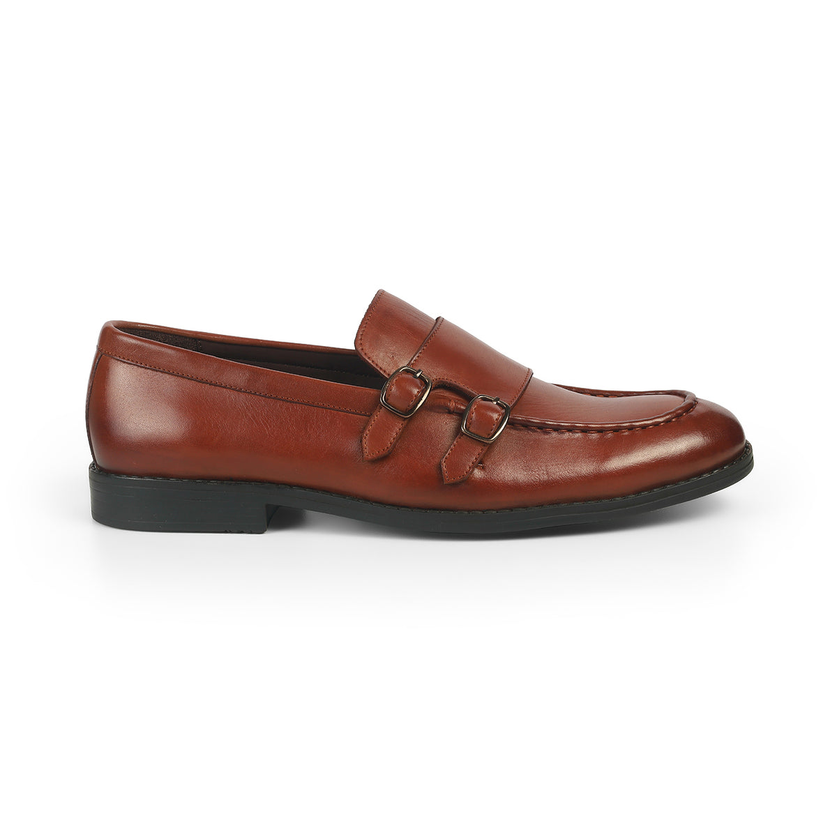 Men's Double Monk Shoes Tresmode