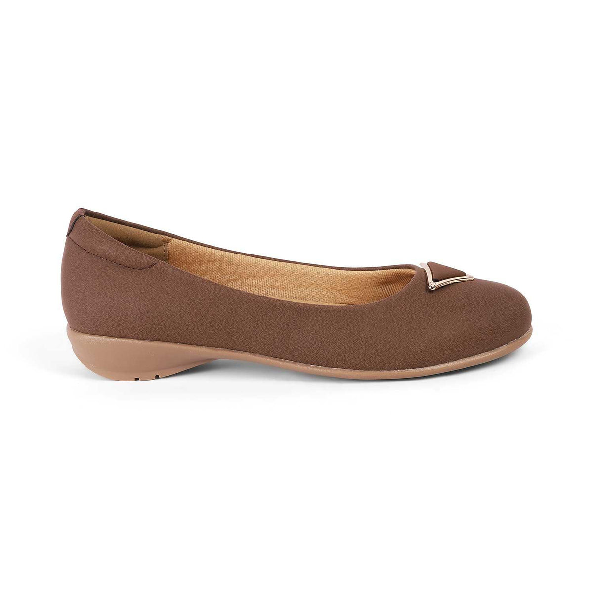 Cheviz Brown Women's Ballerinas Tresmode