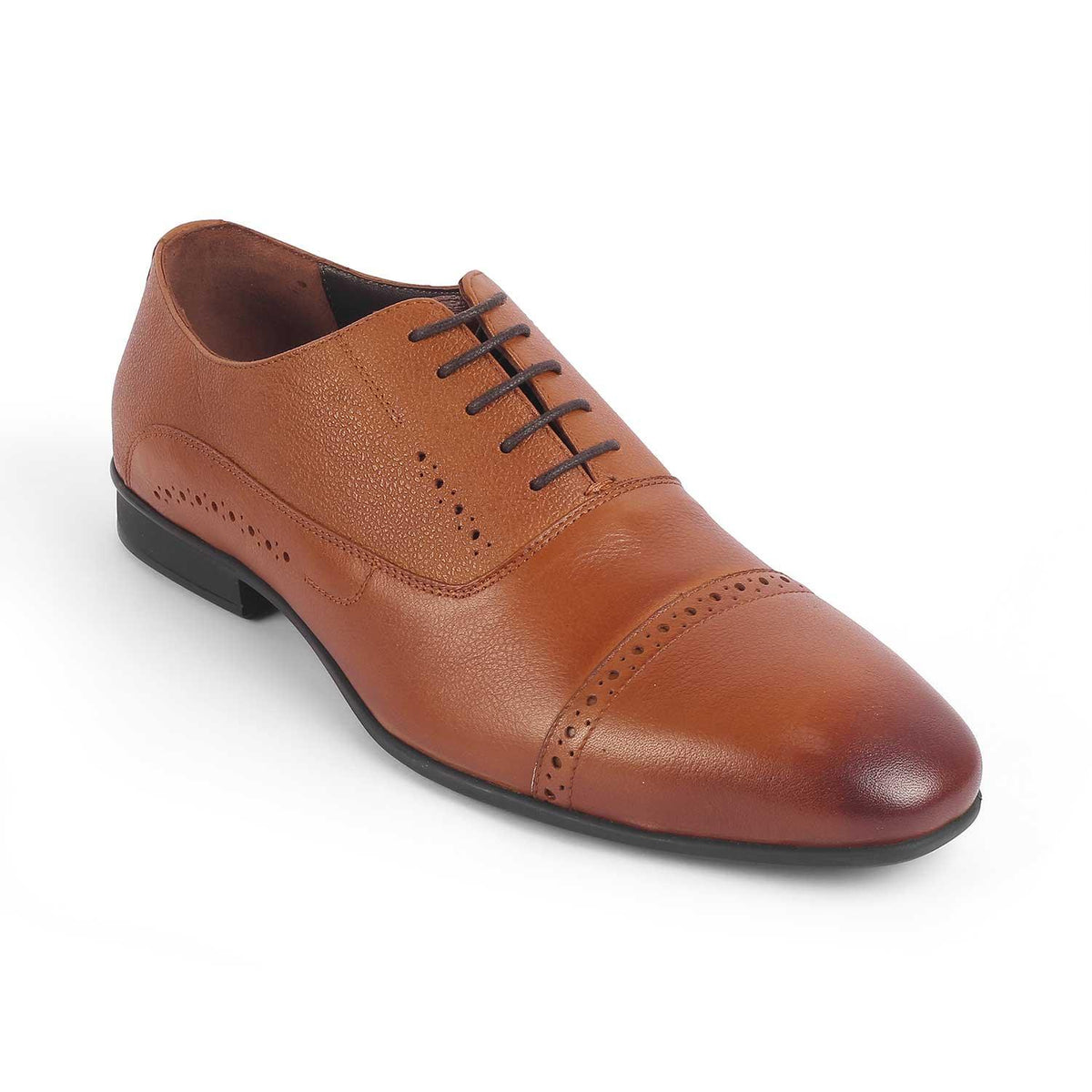 Napier Tan Men's TPR Sole Lace Ups Tresmode