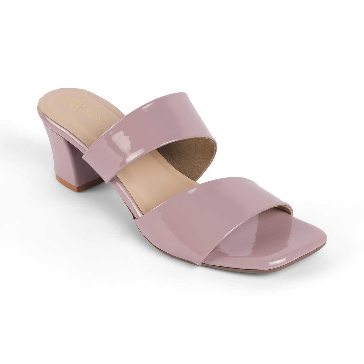 Sania Lilac Women's 2.5-inch Block Heel Sandals Tresmode