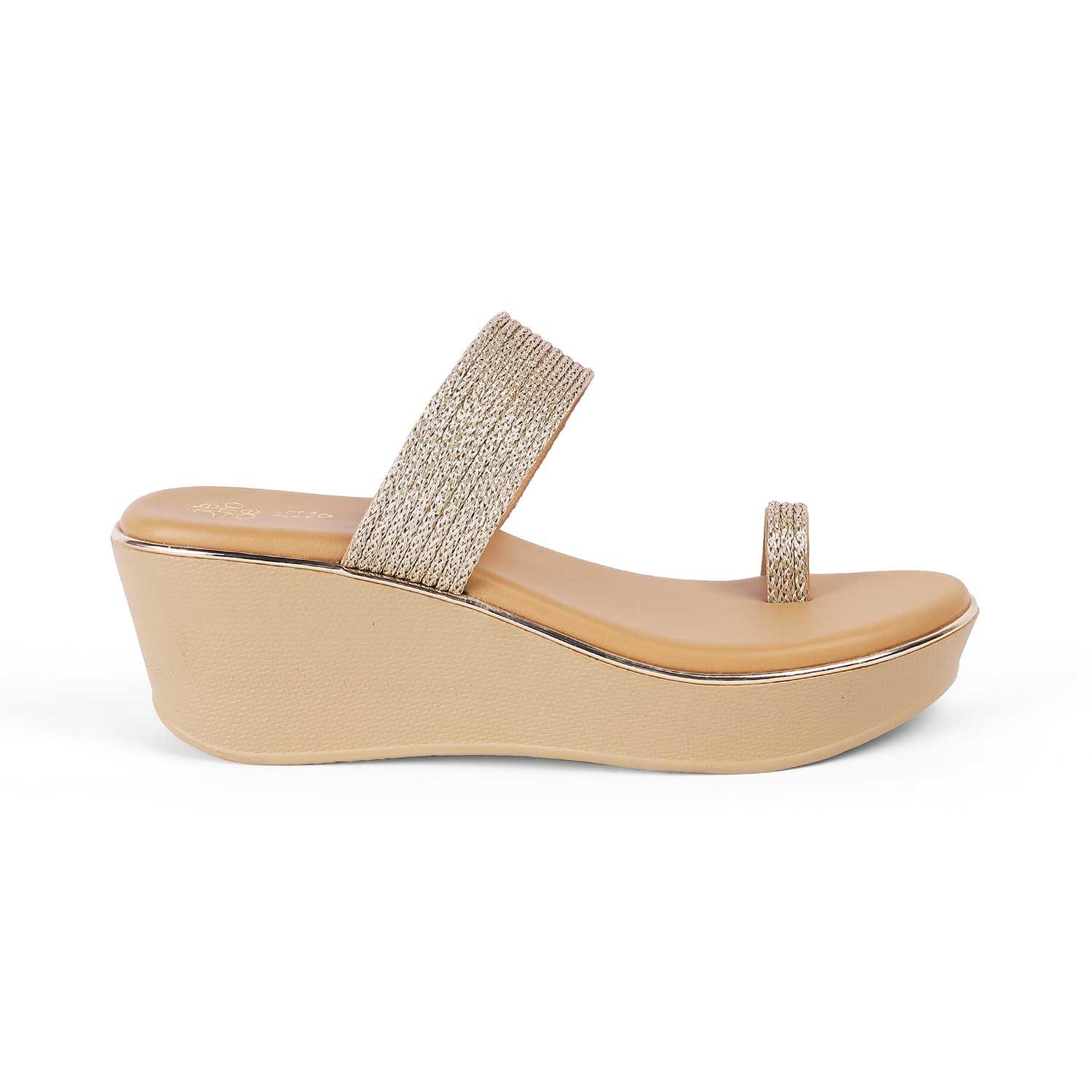 Buy Gold Women's Wedges The Adriana Gold Tresmode