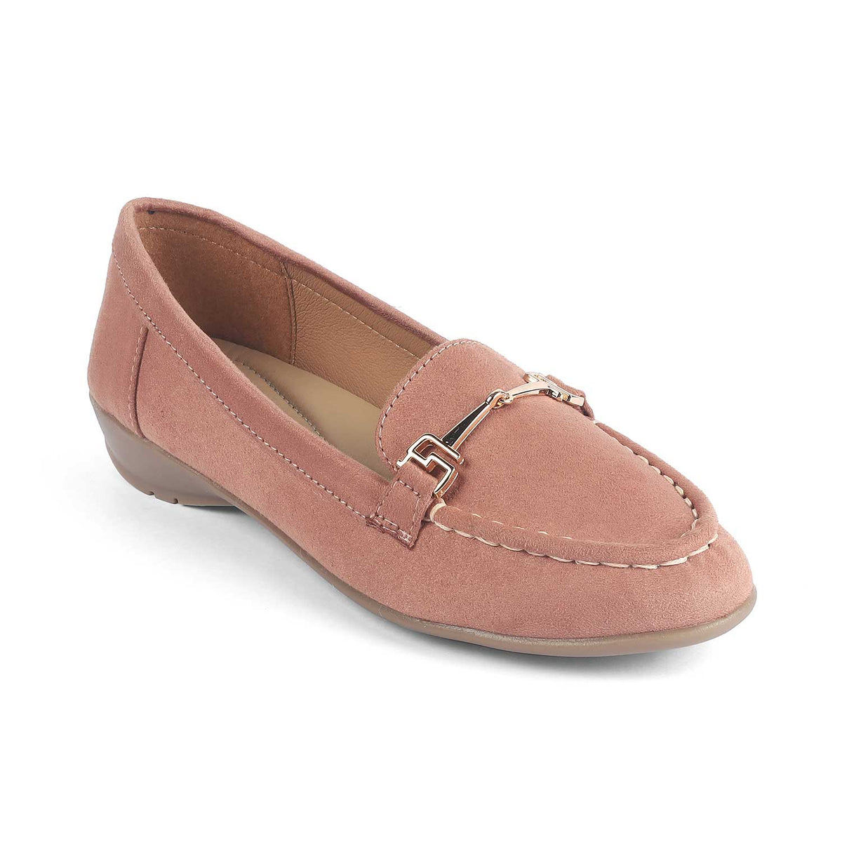Women's Pink Loafers Tresmode
