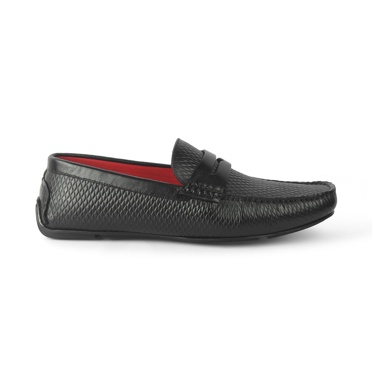 Men's Leather Penny Driving Loafers Tresmode