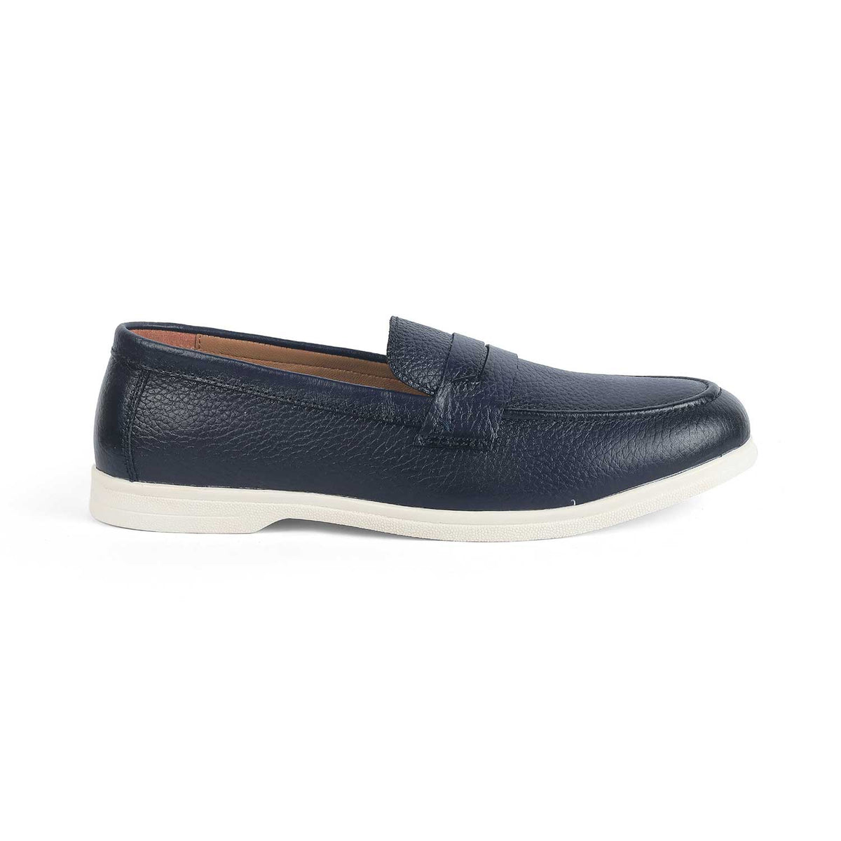 Men's Leather Driving Penny Loafers Tresmode
