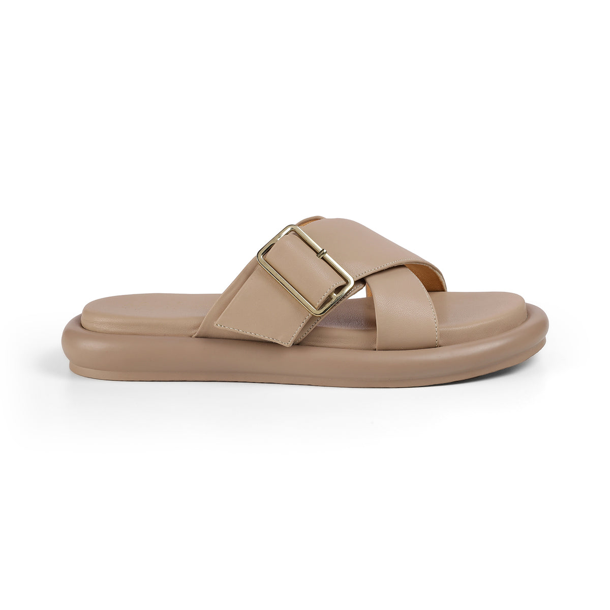 Tresmode Gogoro Beige Women's Casual Flats
