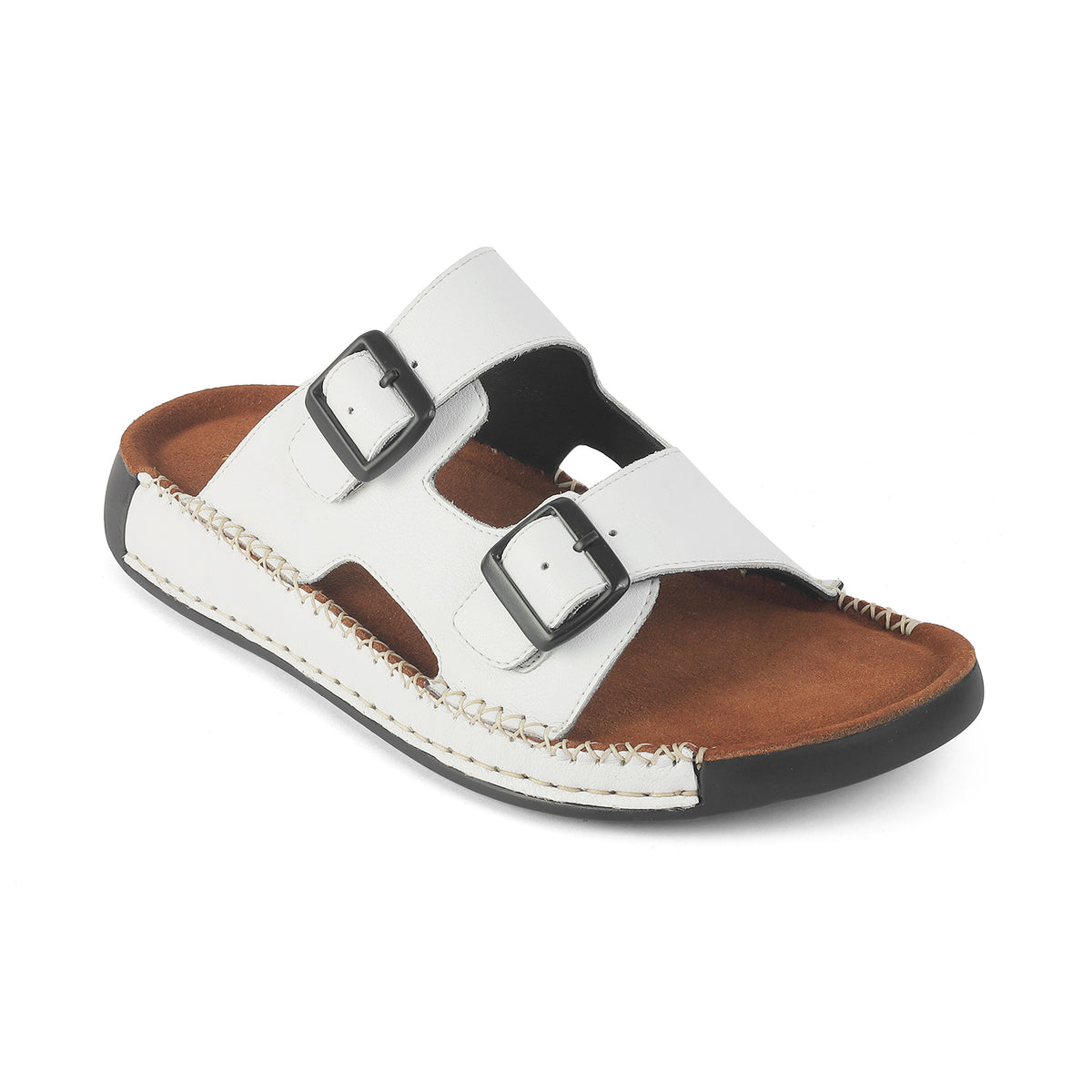 Tresmode Hagri White Men's Sandals