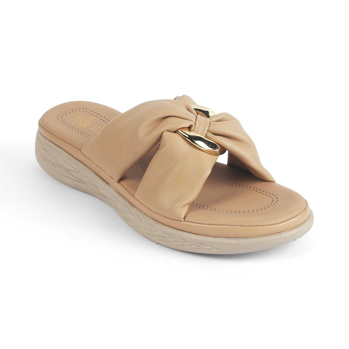 Women's Beige Wedges Tresmode