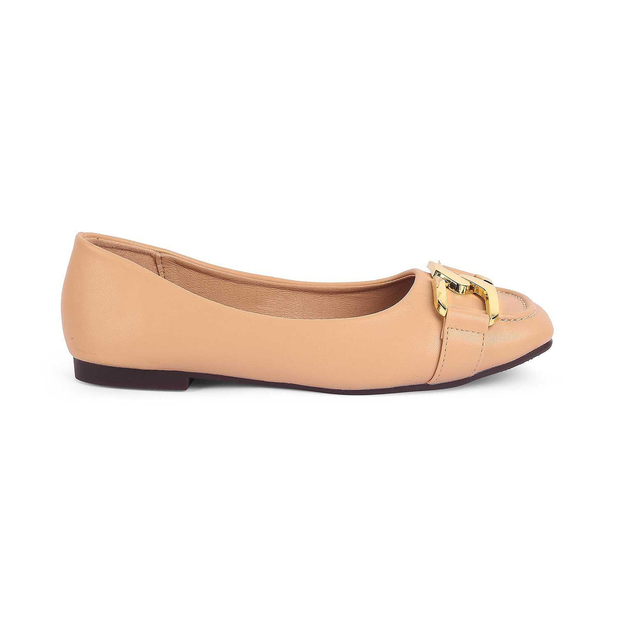 Pici Nude Women's TPR Sole Ballerinas Tresmode