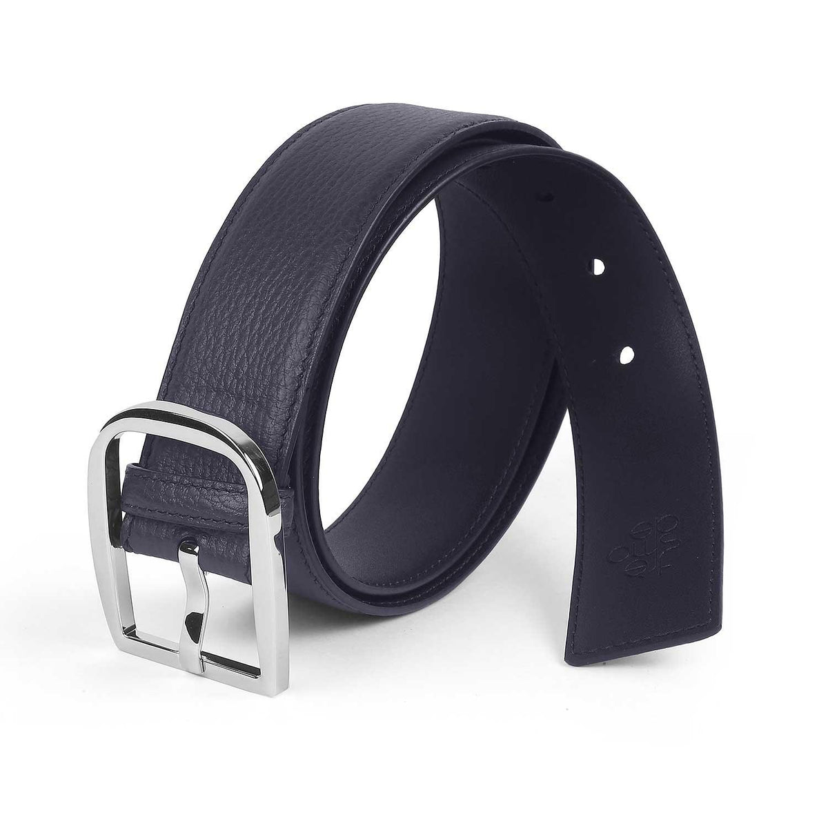 Caeser Blue Men's Leather Belt Tresmode