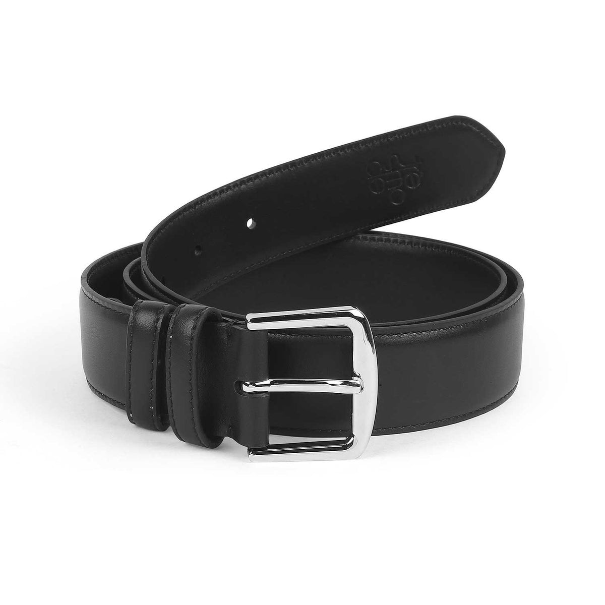 Leonardo Black Men's Fashion-forward Belt Tresmode