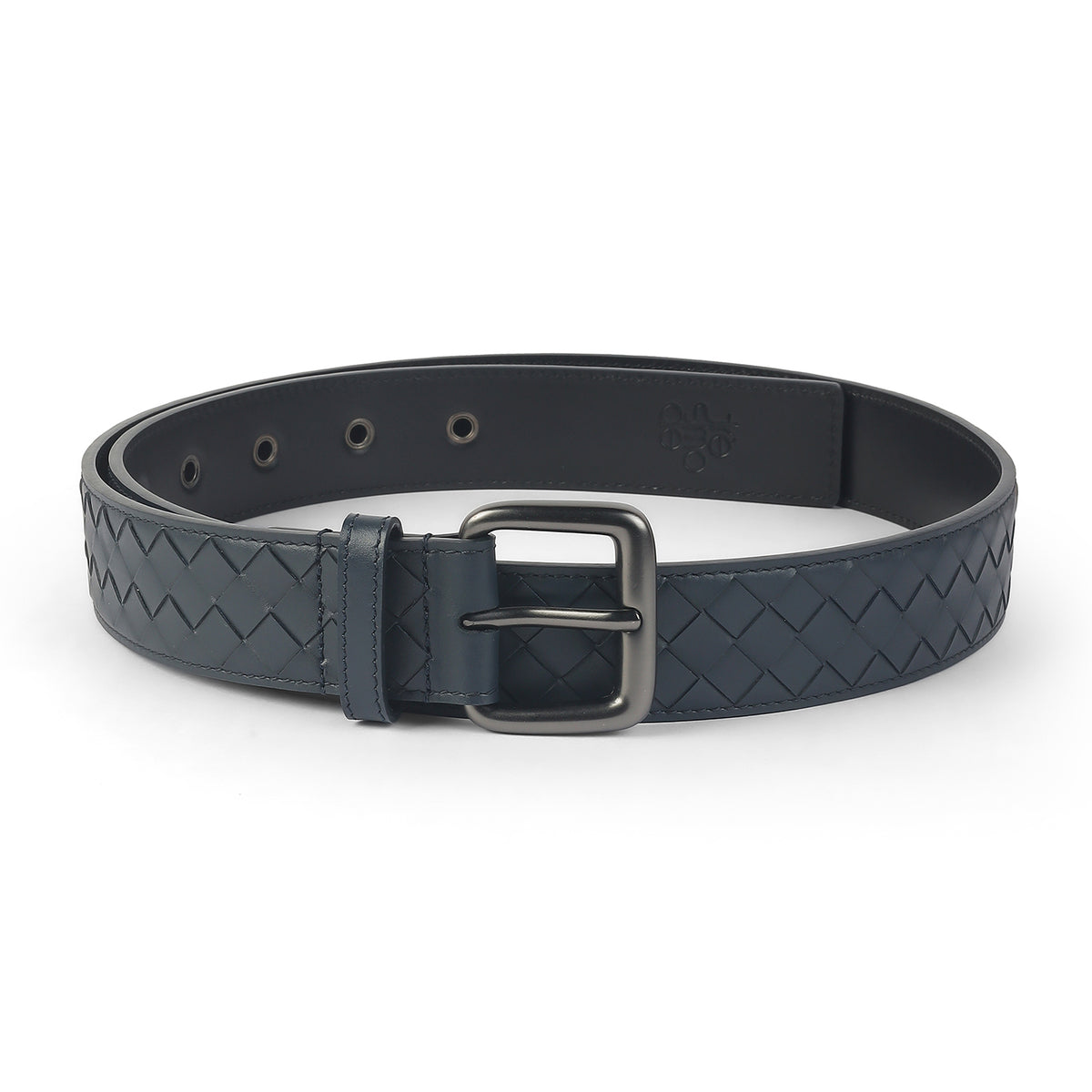 Tresmode Zeg Blue Men's Leather Belt
