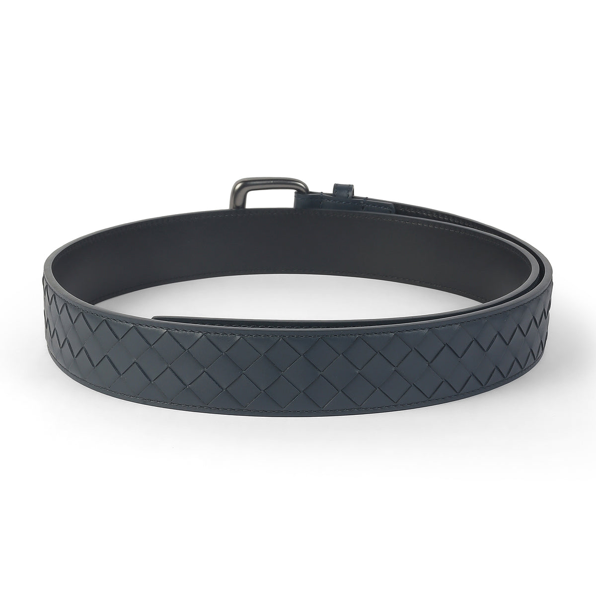 Tresmode Zeg Blue Men's Leather Belt