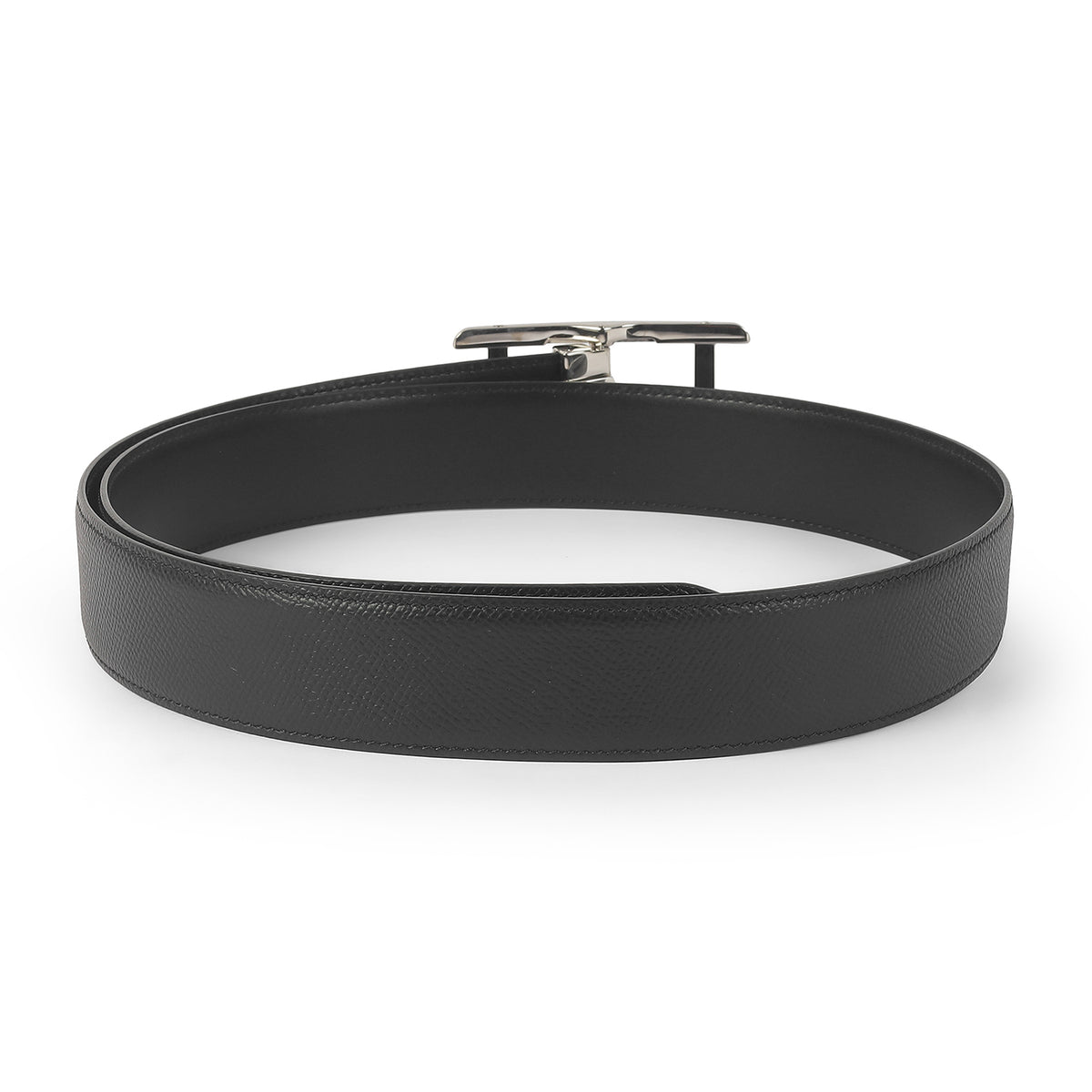 Tresmode Yor Black Men's Leather Belt