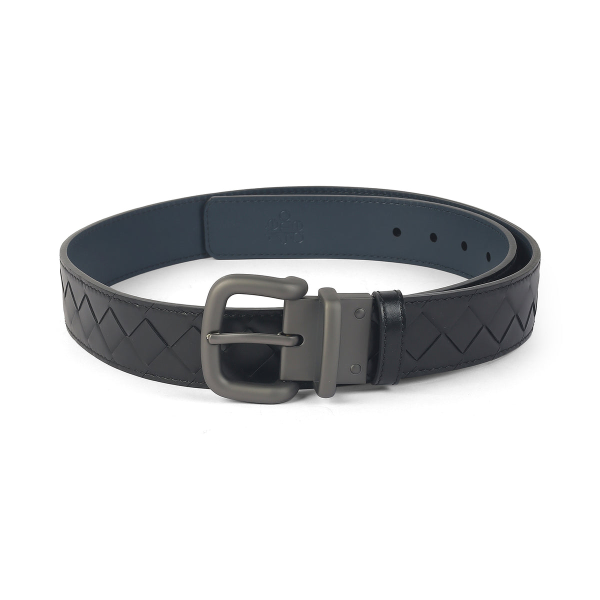 Tresmode Power Black Men's Leather Belt