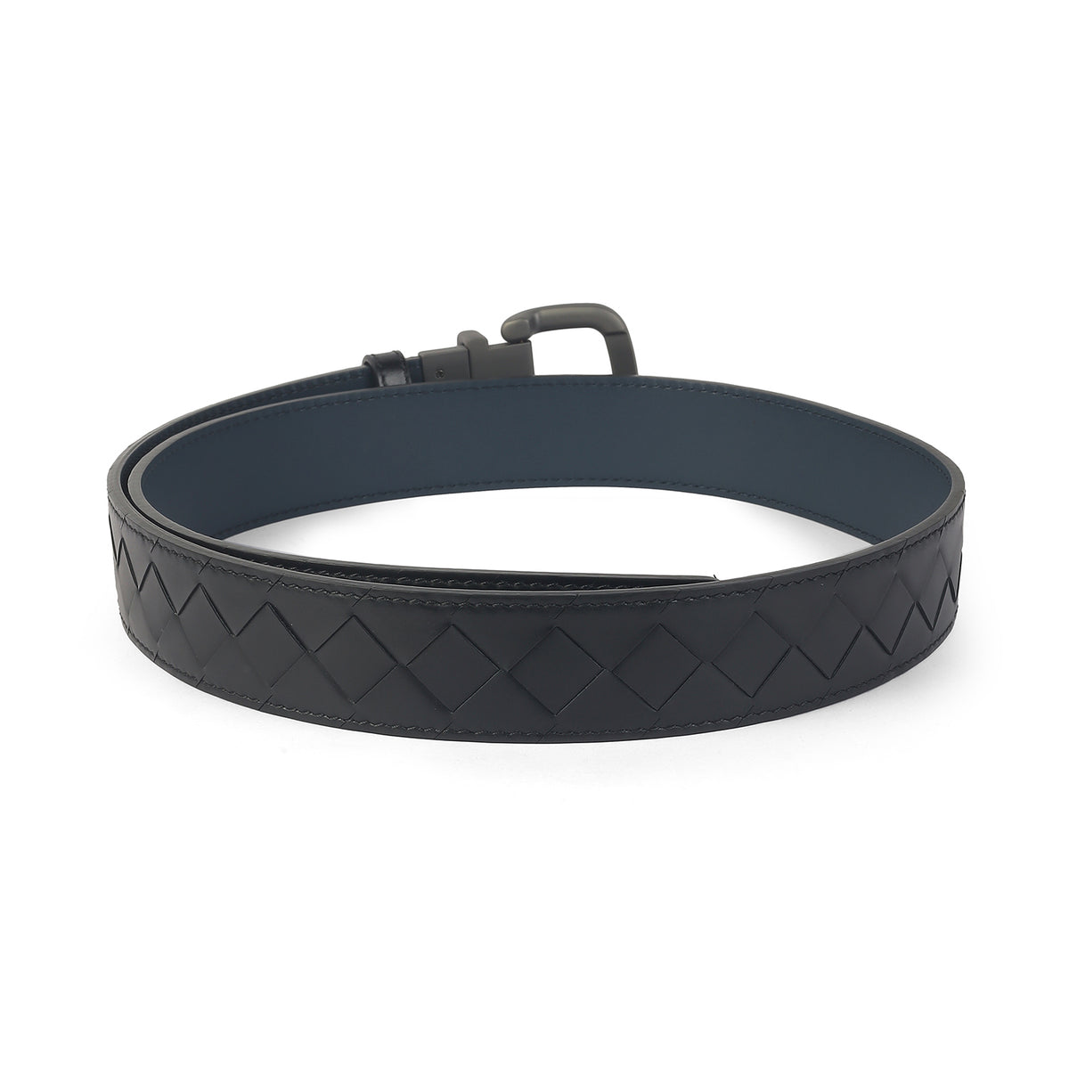 Tresmode Power Black Men's Leather Belt