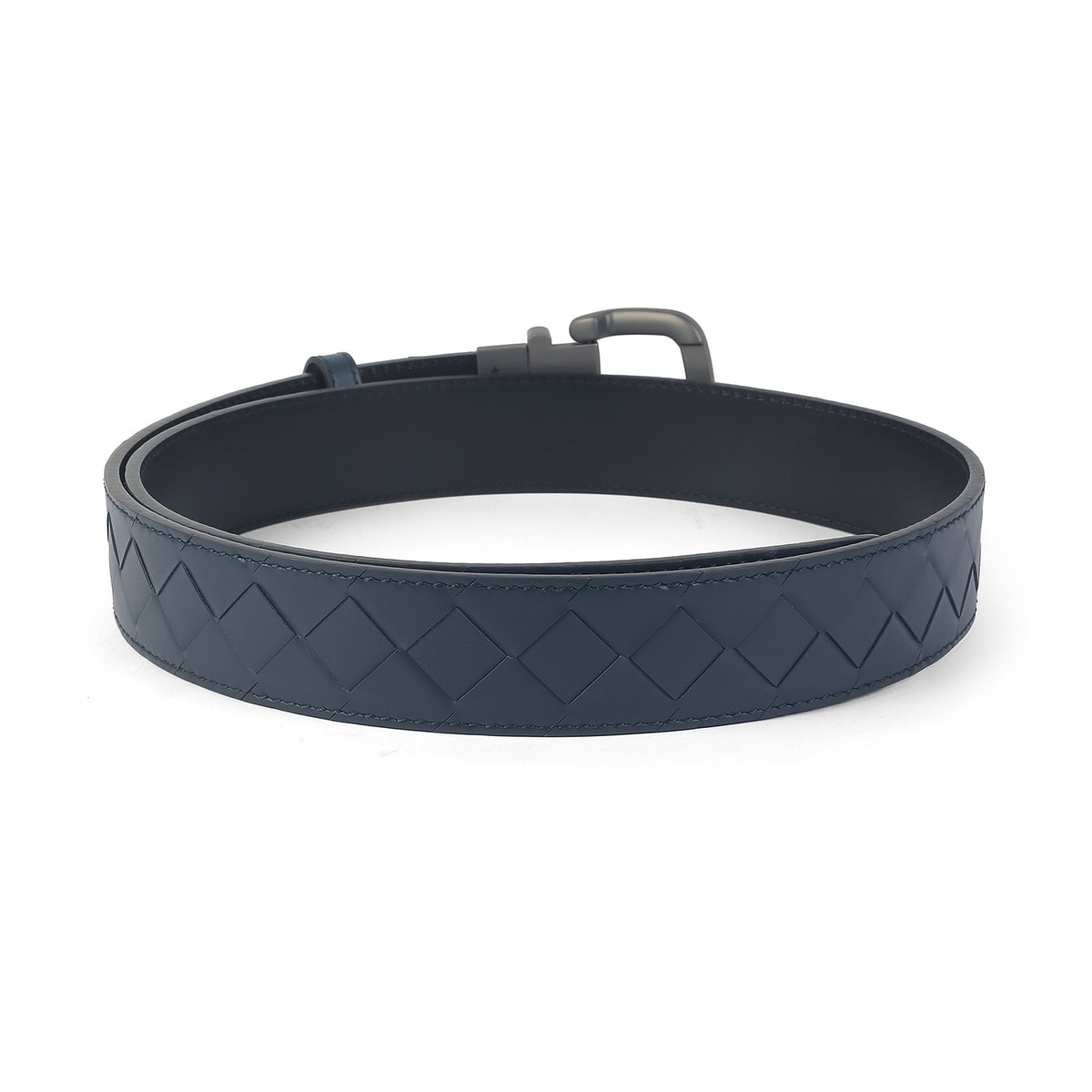 Tresmode Power Blue Men's Leather Belt