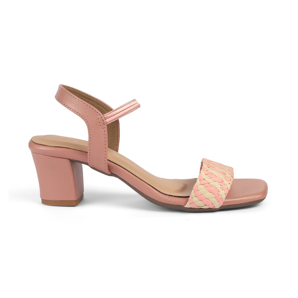 The Andiamo Pink Women's Platform Wedge Sandals Tresmode