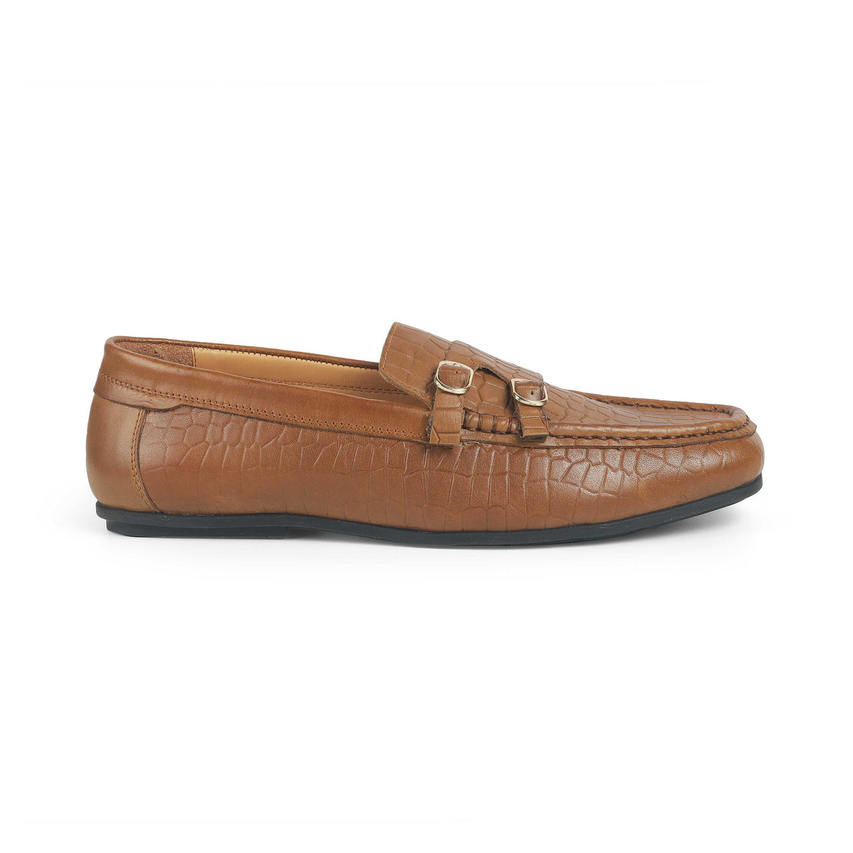 Men's Double Monk Shoes Tresmode