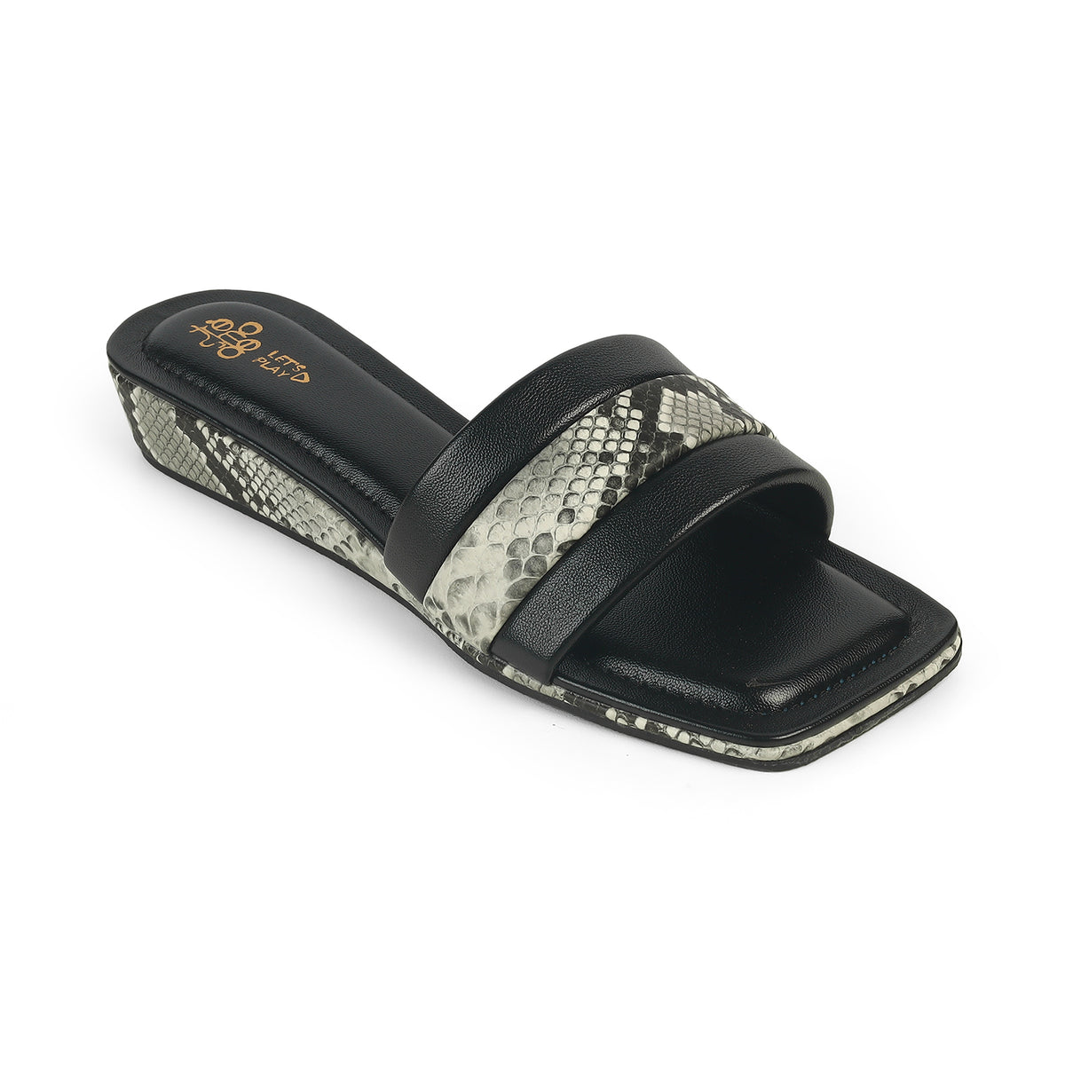 Women's Black Sandals Tresmode