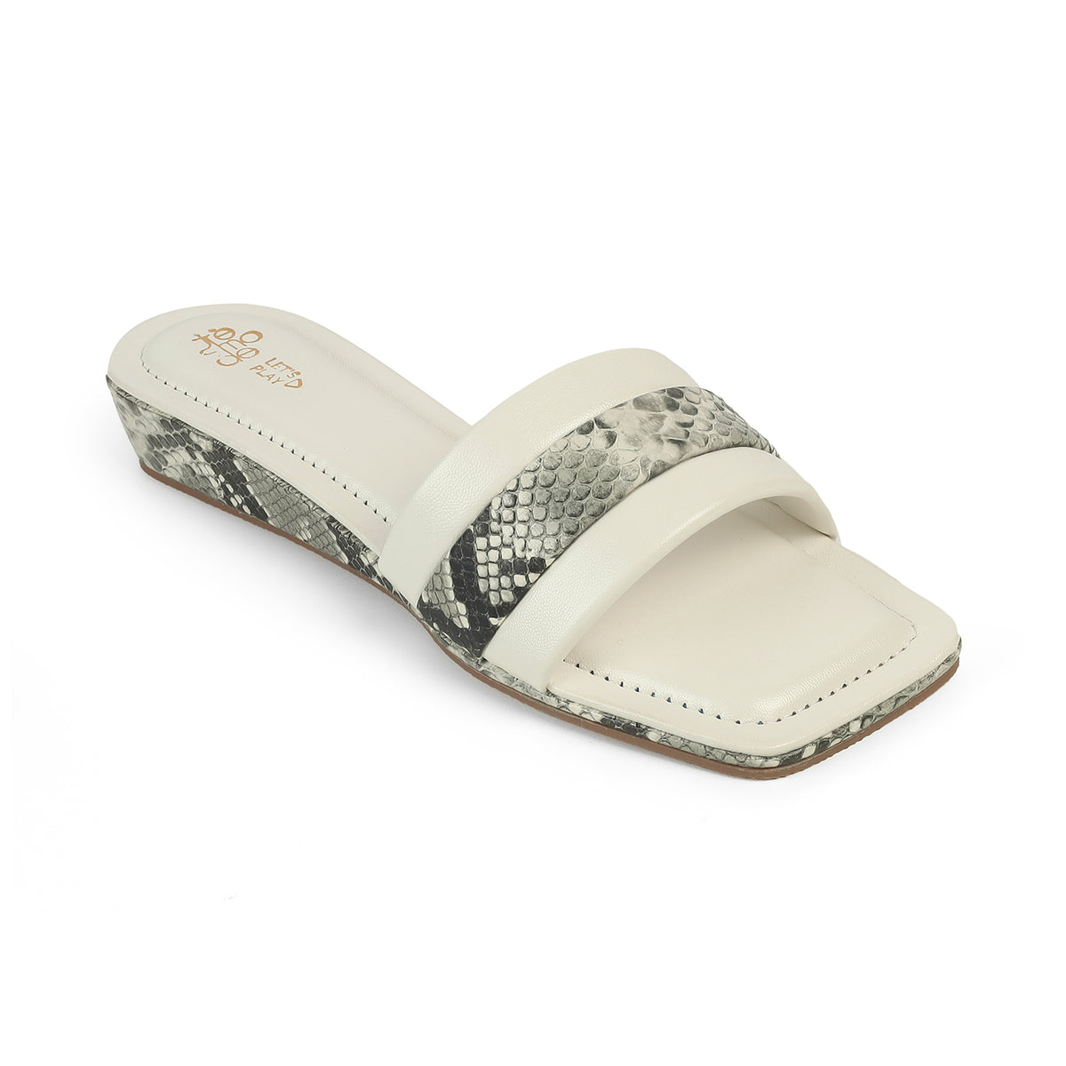 Women's White Sandals Tresmode