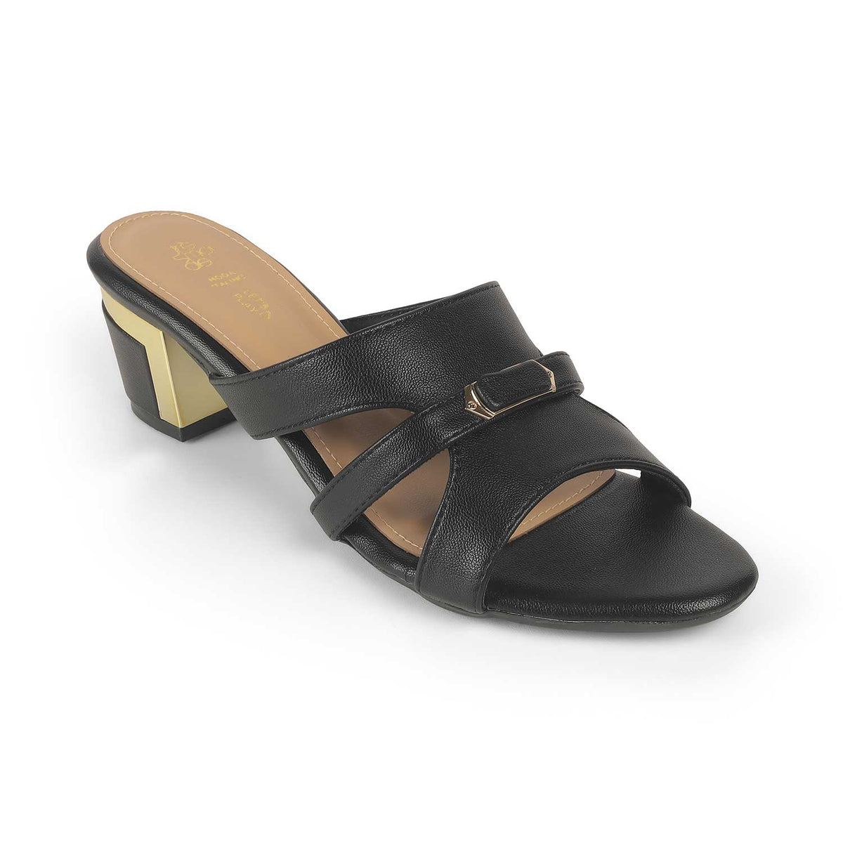 Women's Vegan-Friendly Block Heel Sandals Tresmode
