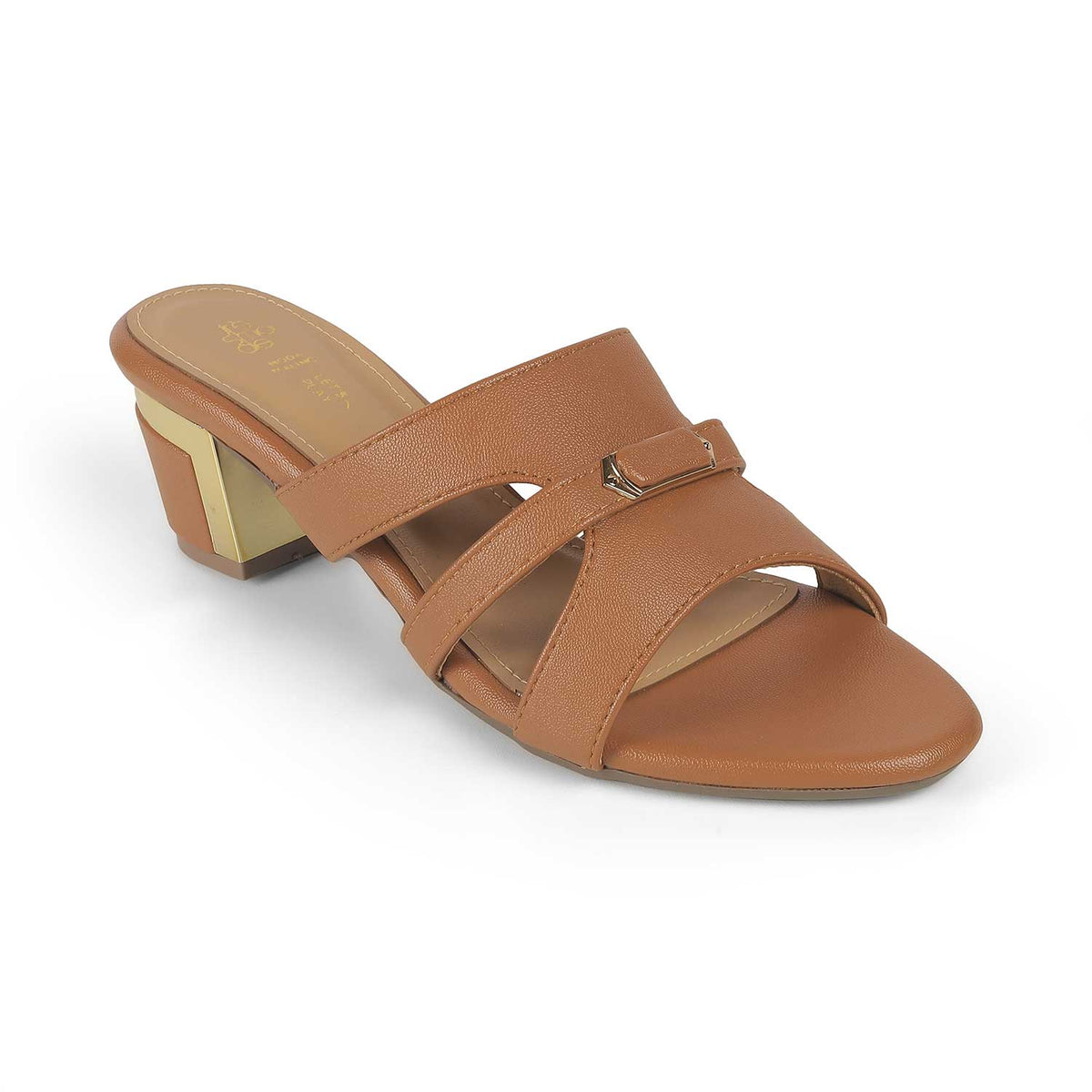 Women's Vegan-Friendly Block Heel Sandals Tresmode