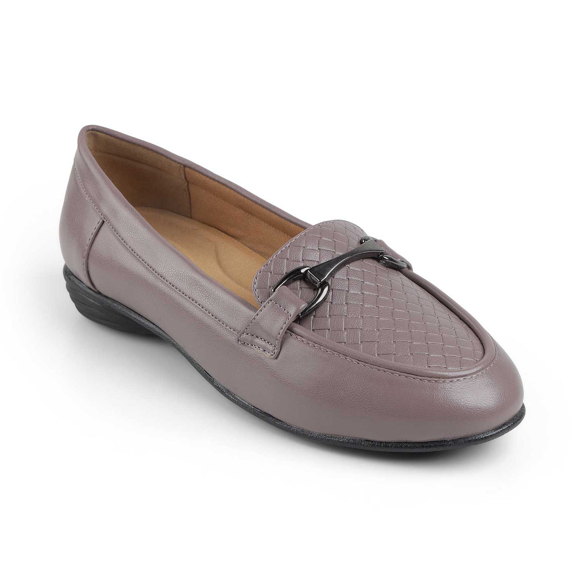 Women's Dark Grey Loafers Tresmode