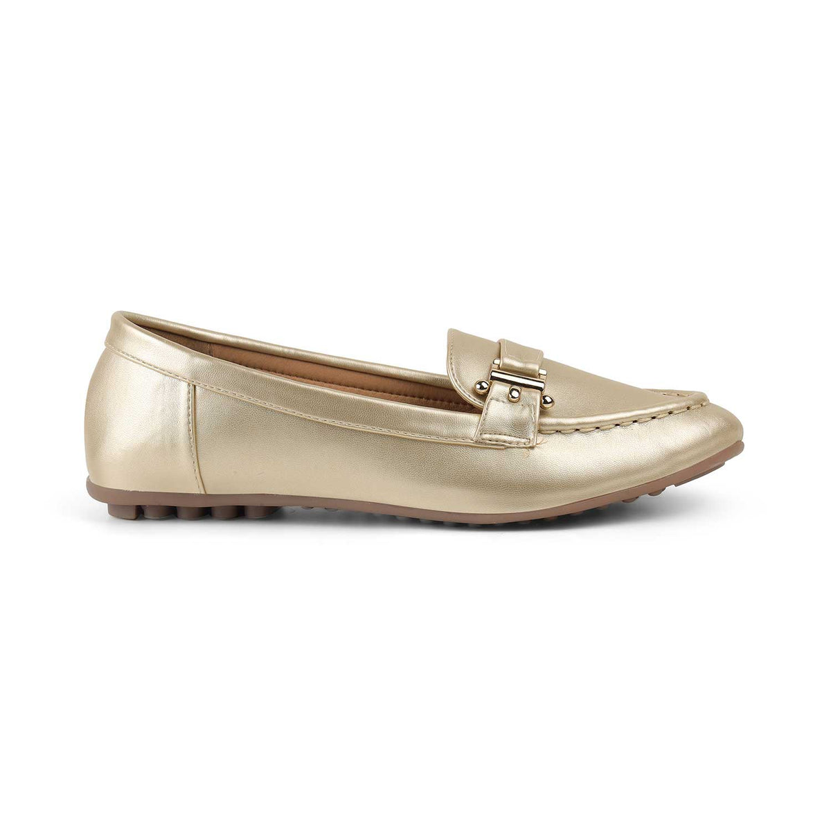 Tresmode Marcel Gold Women's Dress Loafers