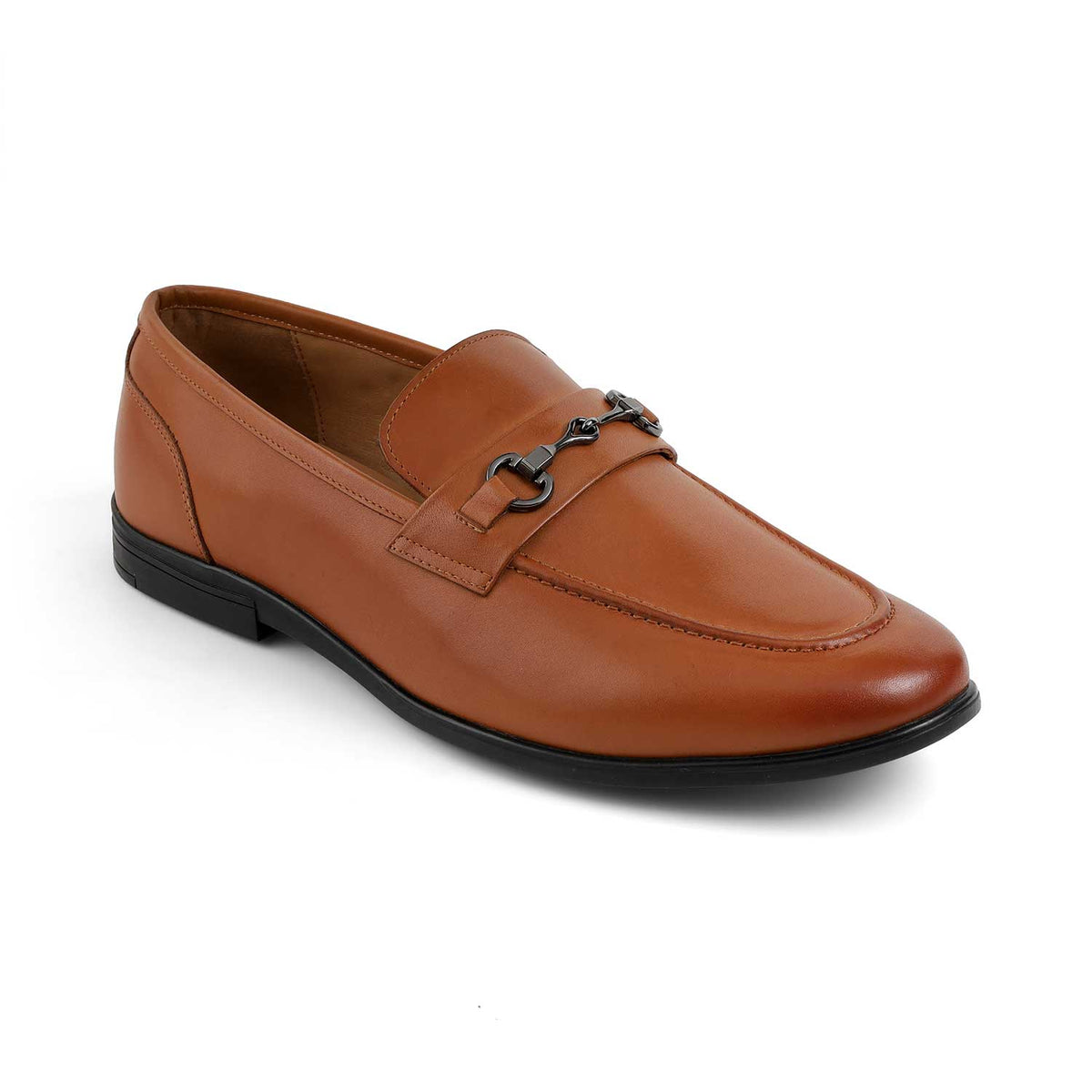 Tresmode Rope Tan Men's Leather Loafers