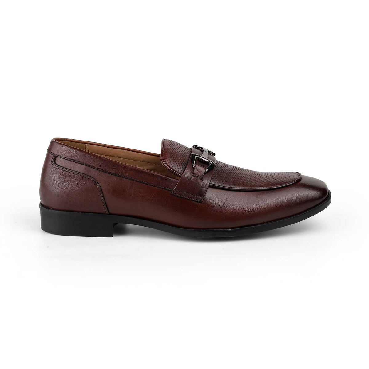 Tresmode Rovan Cognac Men's Leather Loafers