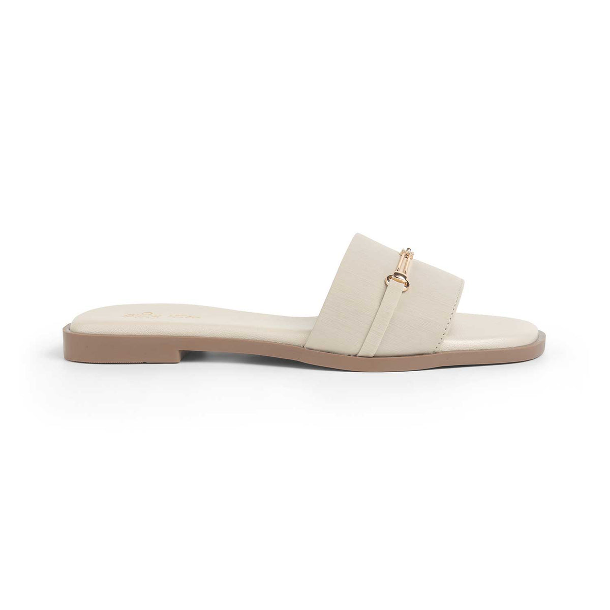 Tresmode Royalty Cream Women's Dress Flats