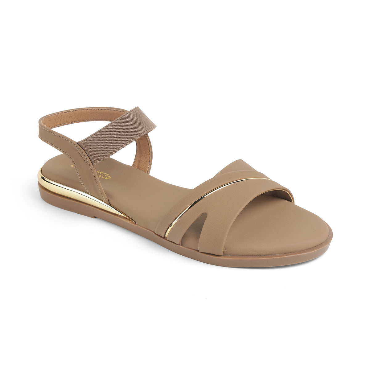 Tresmode Snadel Chikoo Women's Dress Flats