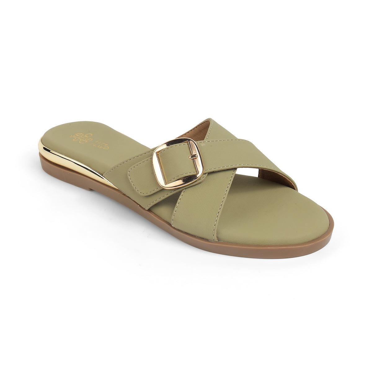 Tresmode Sochen Green Women's Dress Flats