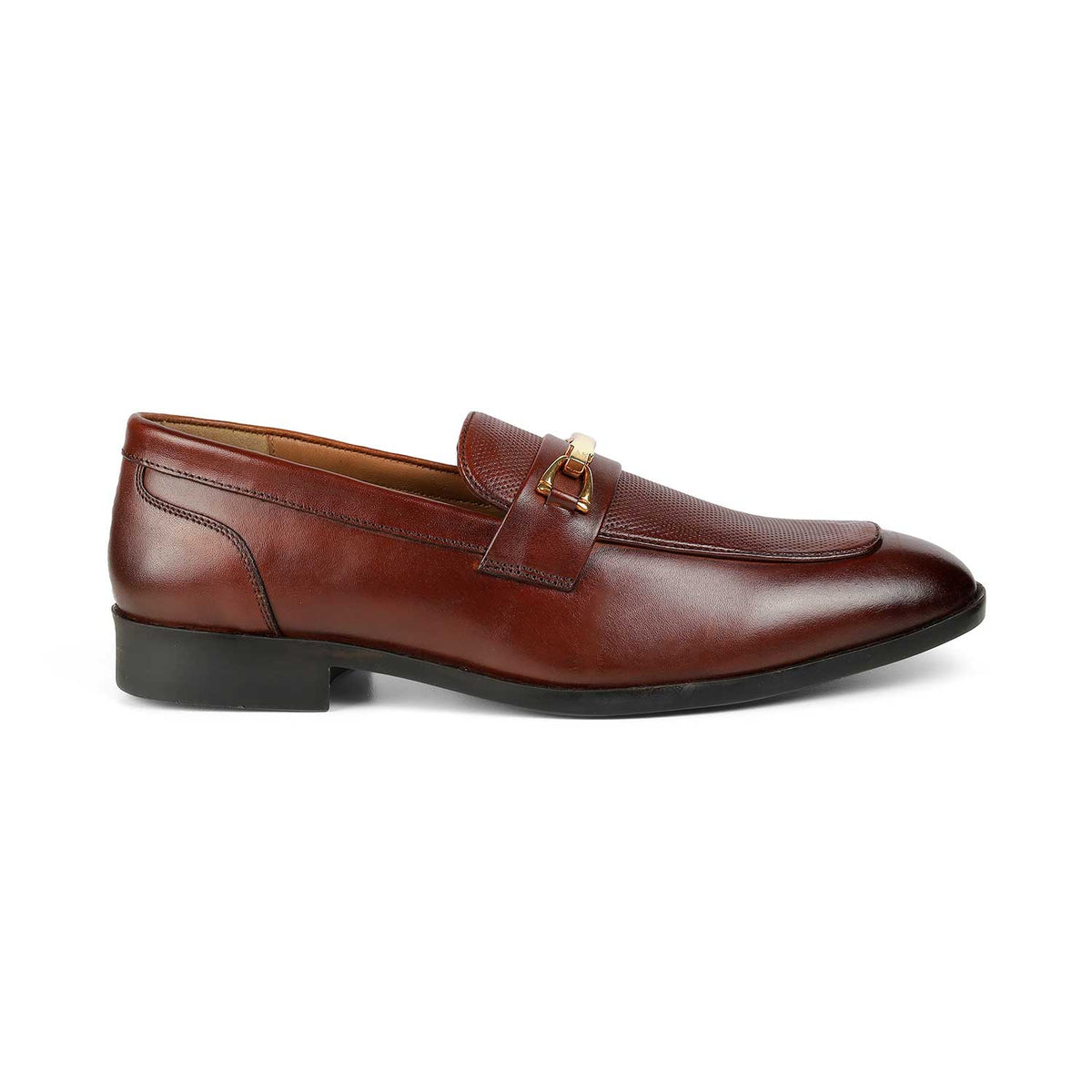 Tresmode Zoro Tan Men's Leather Loafers
