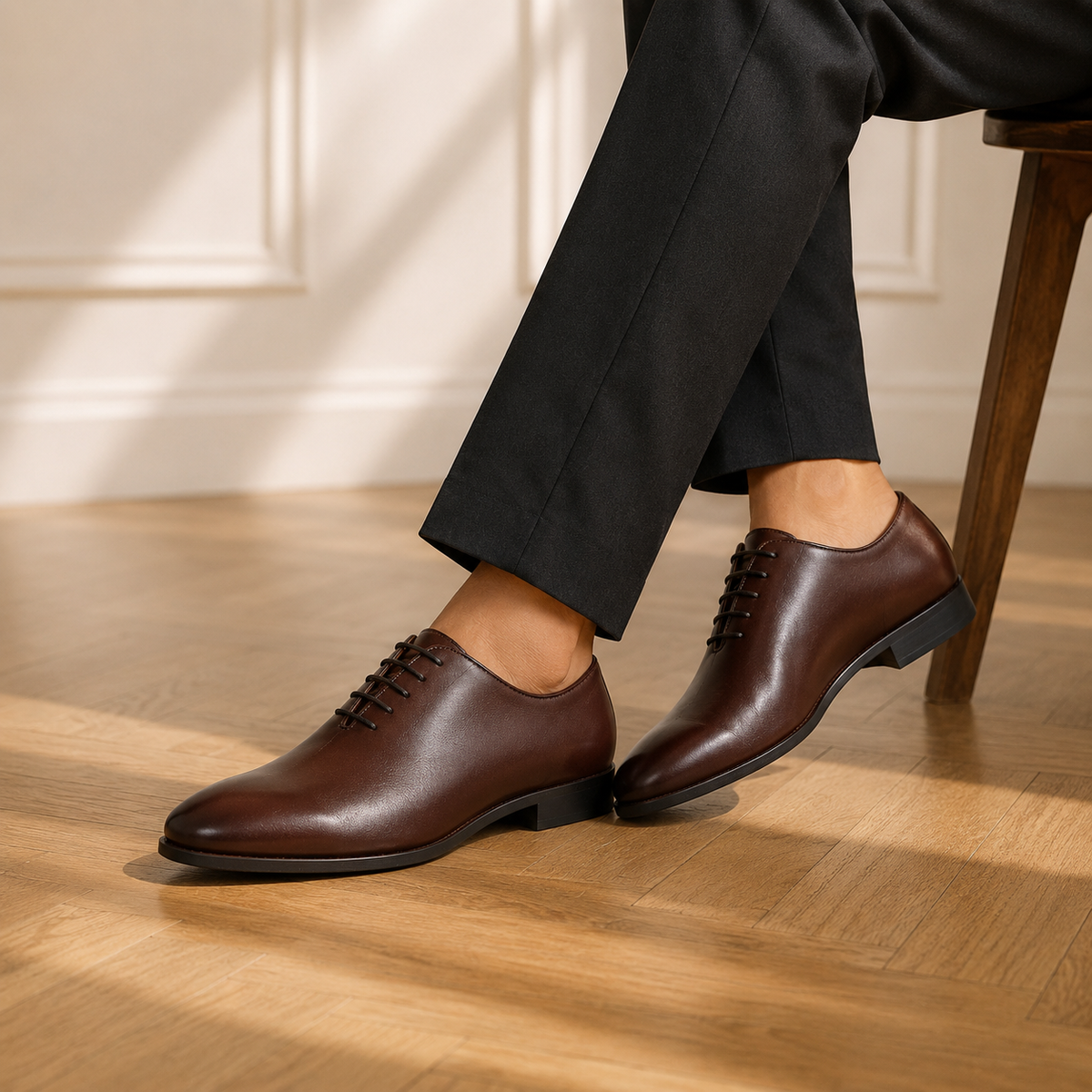 Tresmode One Brown Men's Oxford Lace Ups
