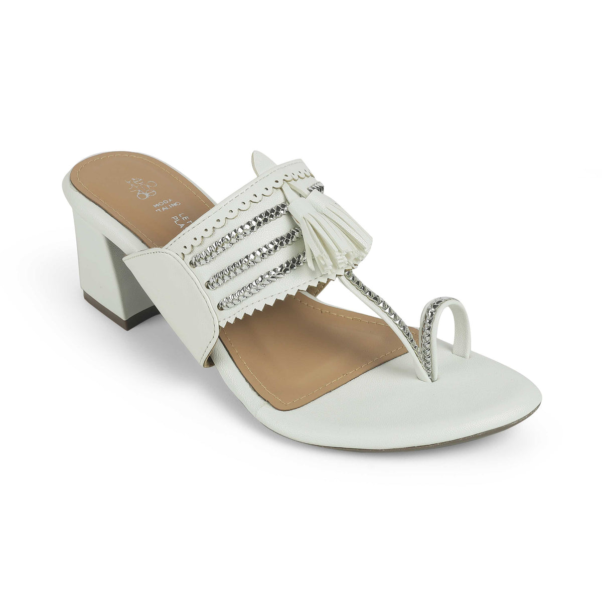 Women's Vegan-Friendly Block Heel Sandals Tresmode