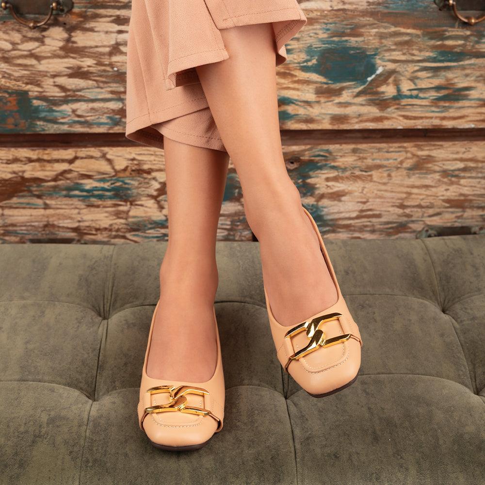 Pici Nude Women's Ballerinas Tresmode