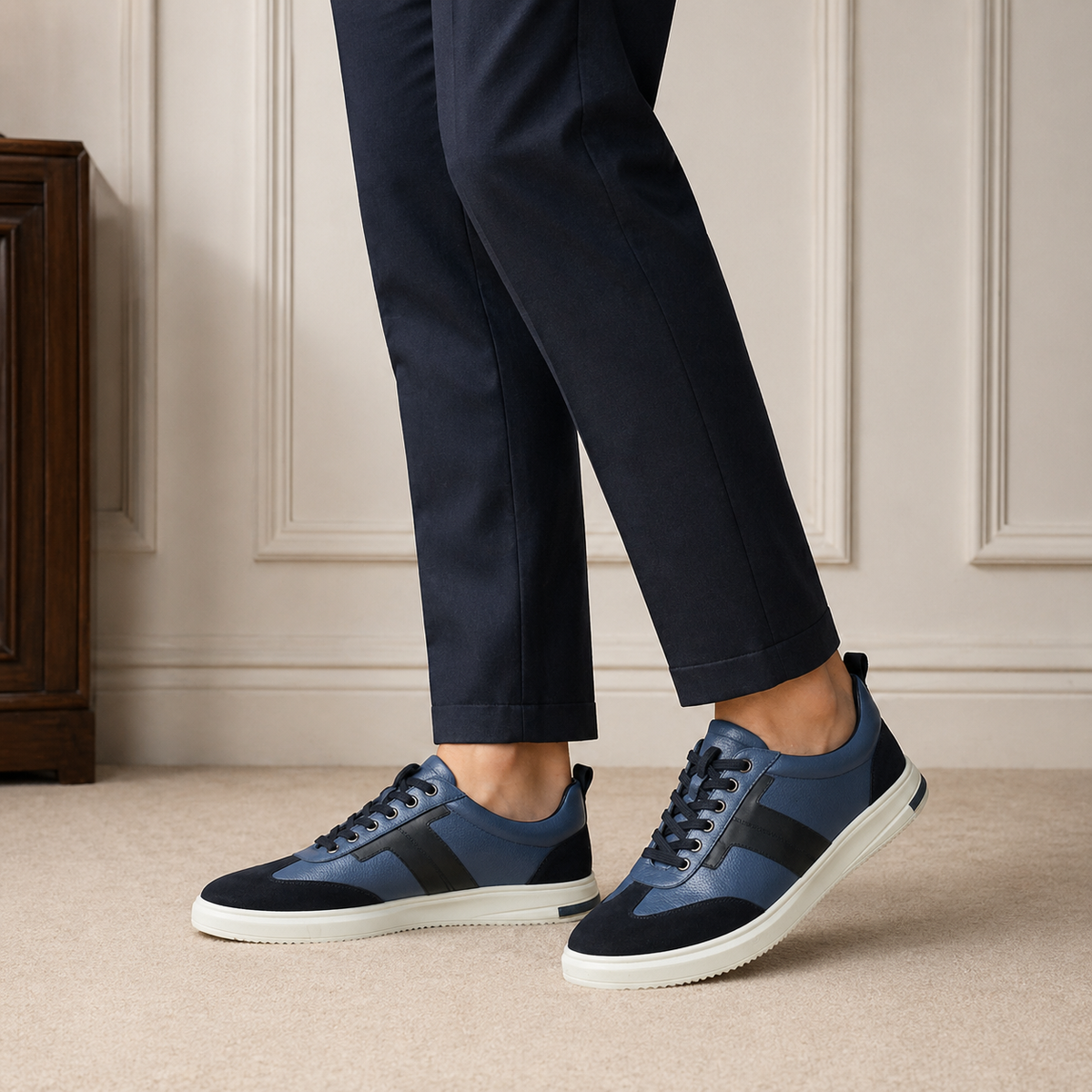Tresmode Olga Blue Men's Sneakers