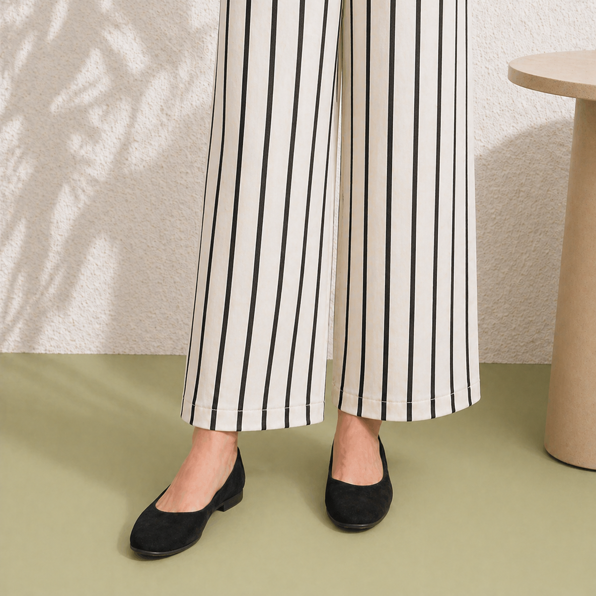 Tresmode Sez Black Women's Casual Ballerinas