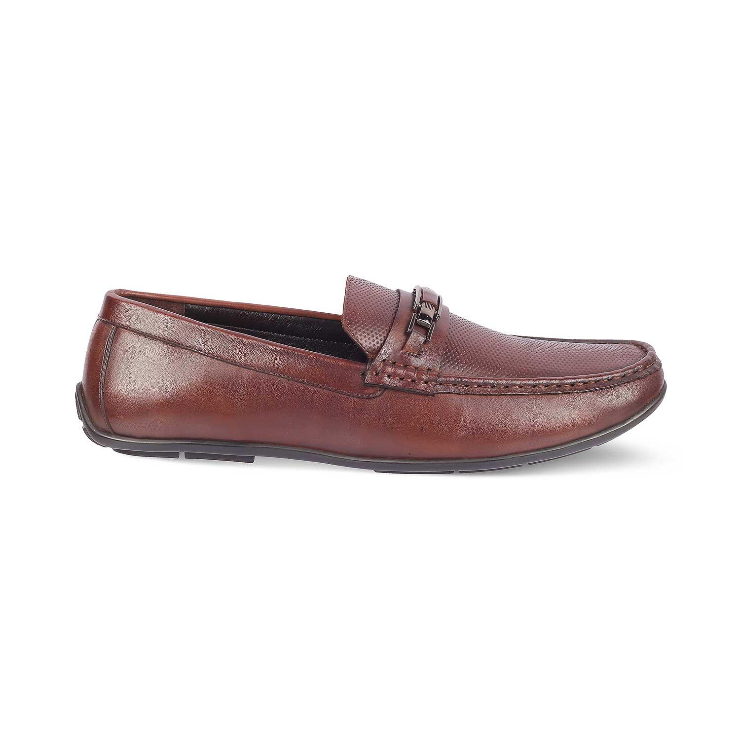 Buy Brown Men's Loafers Moccasins The Abia Brown Tresmode