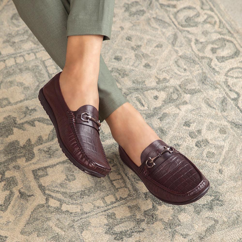 Buy Brown Men's Loafers Moccasins The Accademia Brown Tresmode