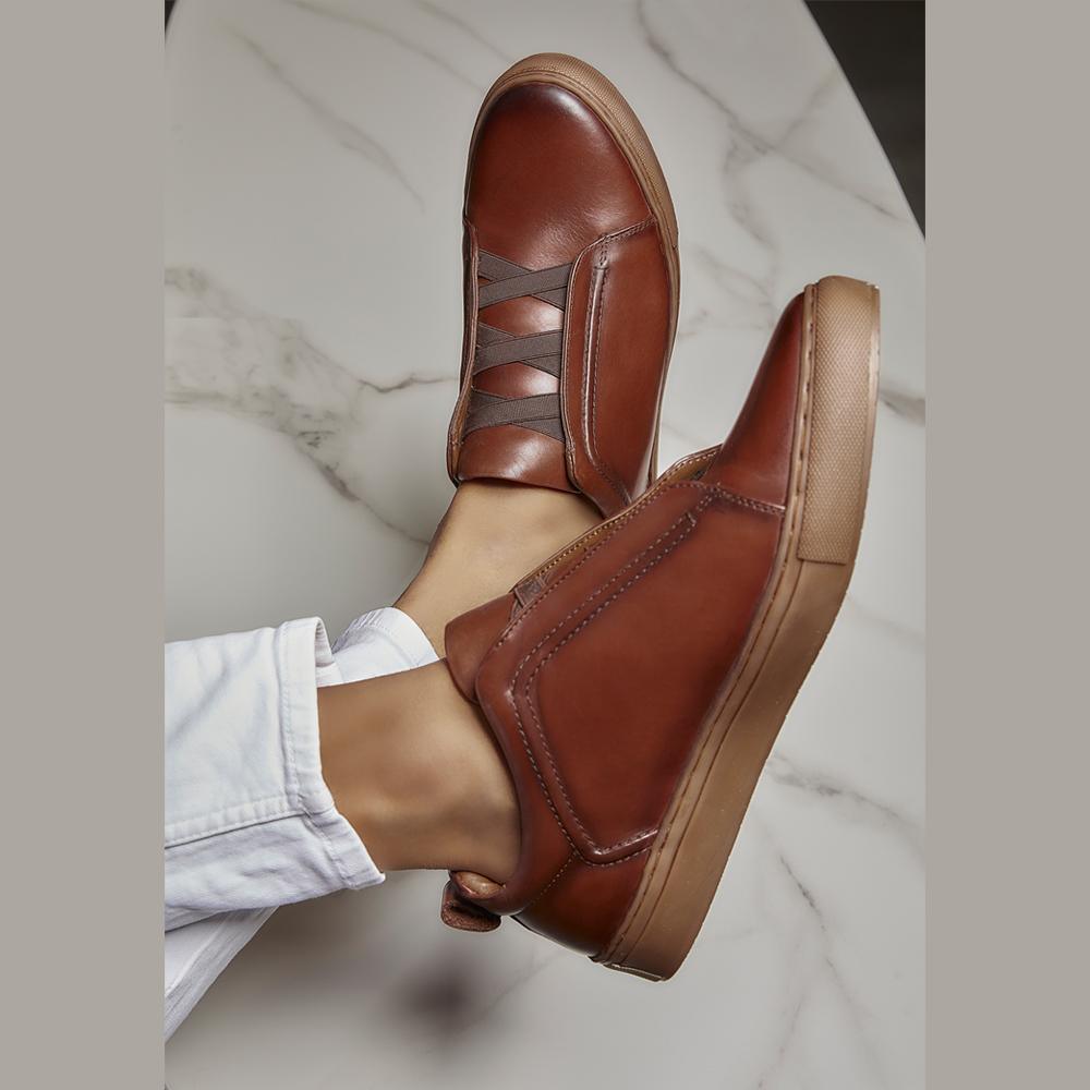 The Batty Tan Men's Sneakers Tresmode