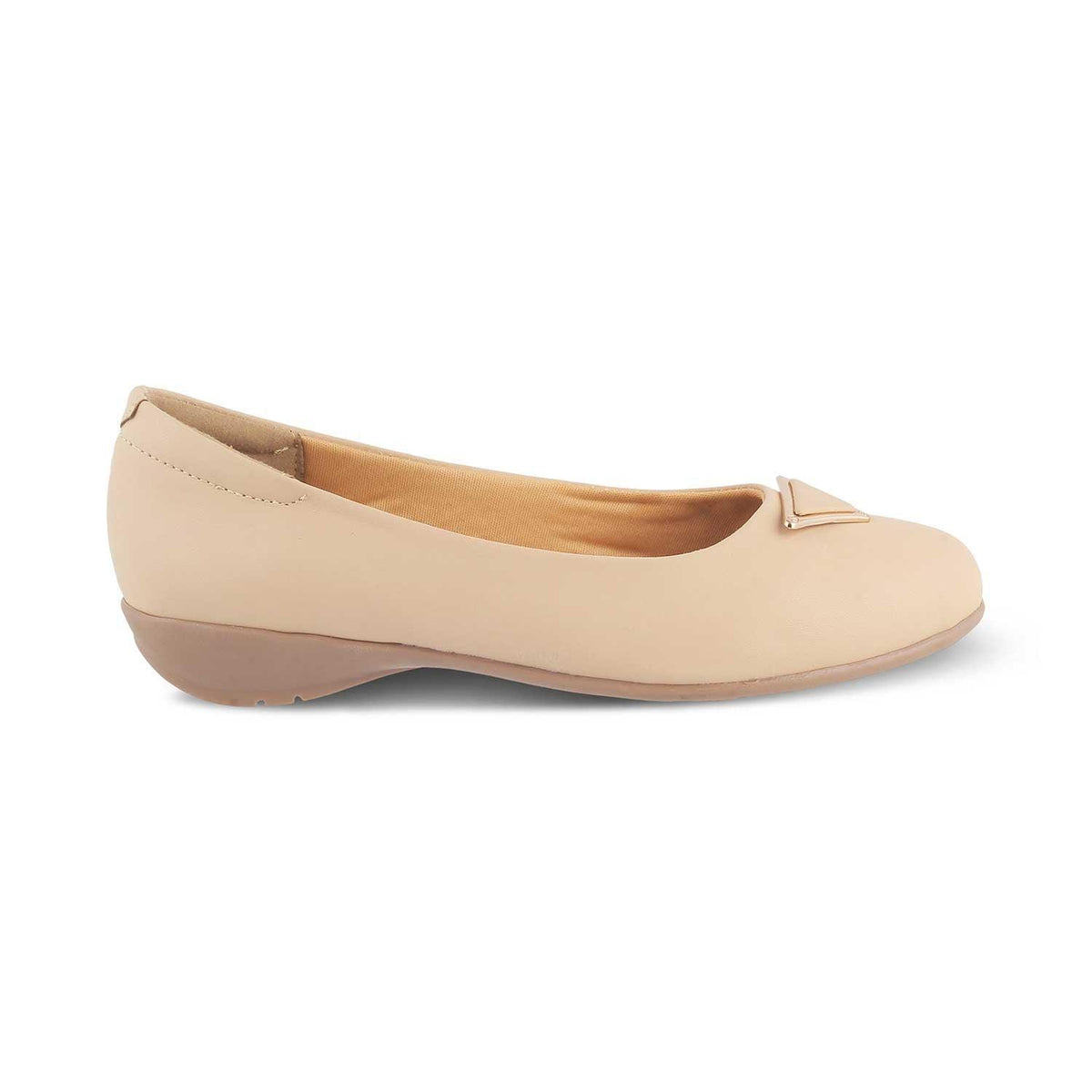 The Chevio Beige Women's Dress Ballerinas Tresmode - Tresmode