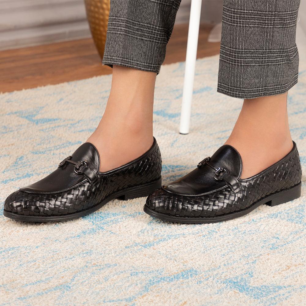 Buy Black Men's Loafers Moccasins The Comme Black Tresmode