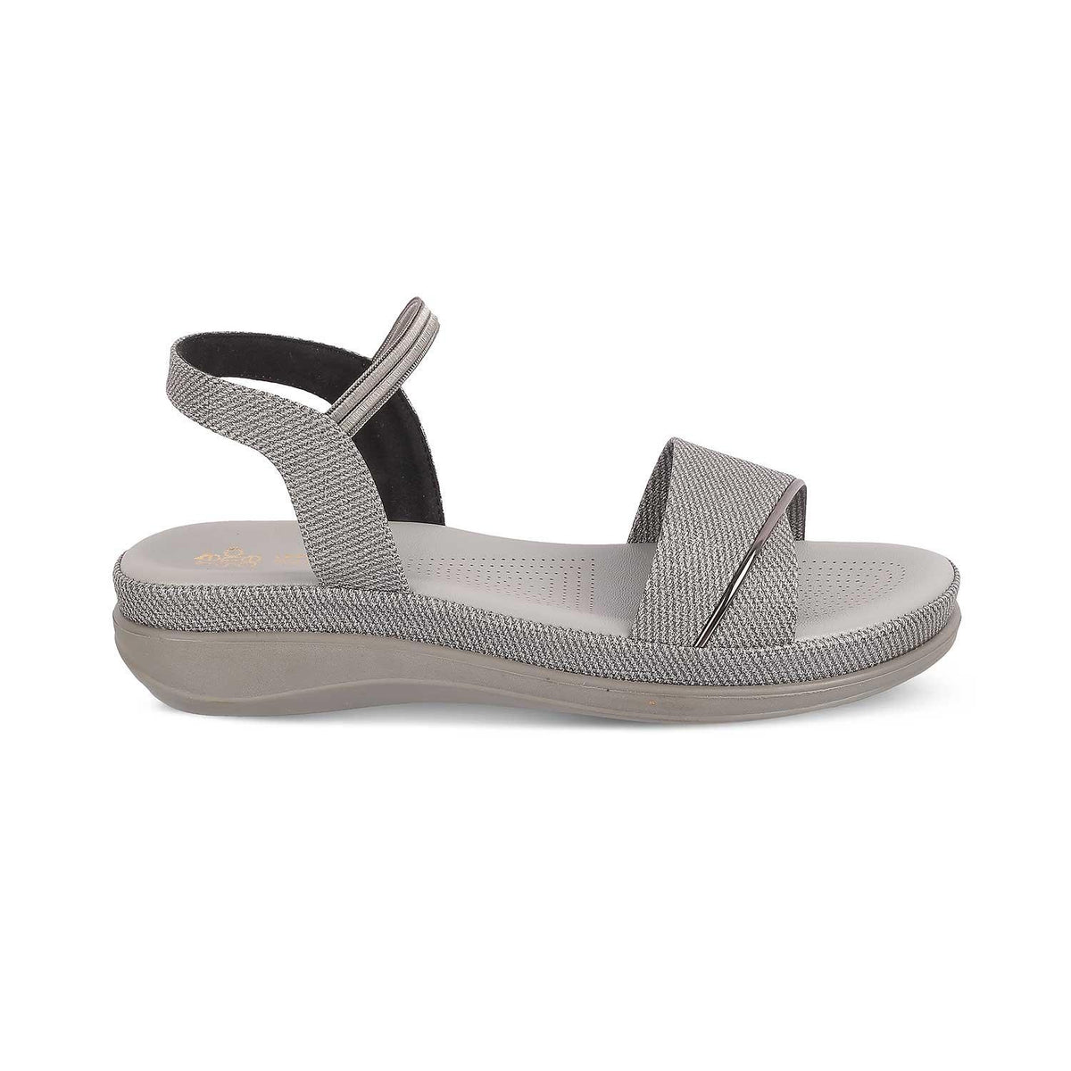 The Linz Grey Women's Casual Wedge Sandals Tresmode - Tresmode