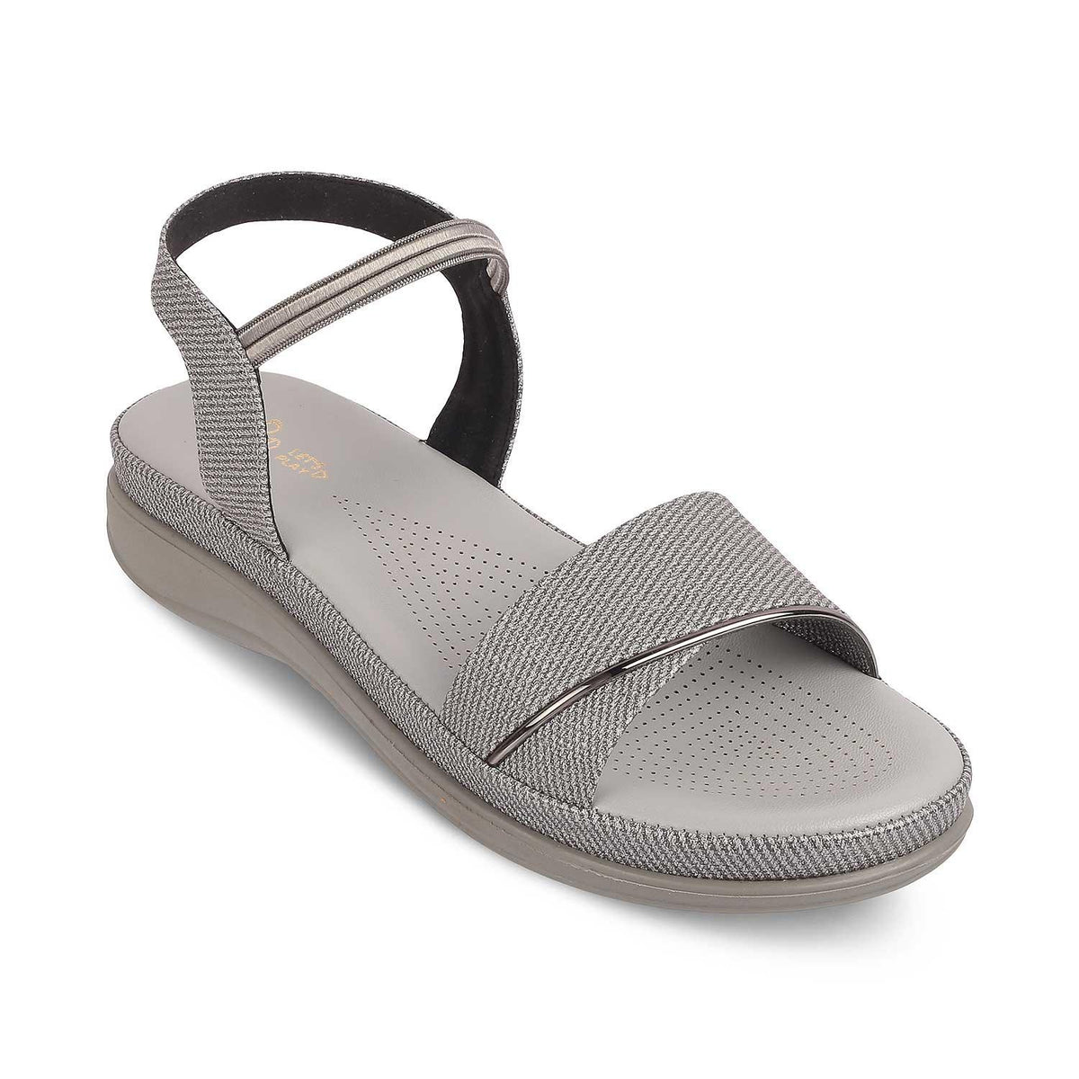 The Linz Grey Women's Casual Wedge Sandals Tresmode - Tresmode