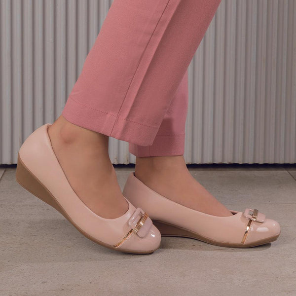The Verona Beige Women's Dress Ballerinas Tresmode
