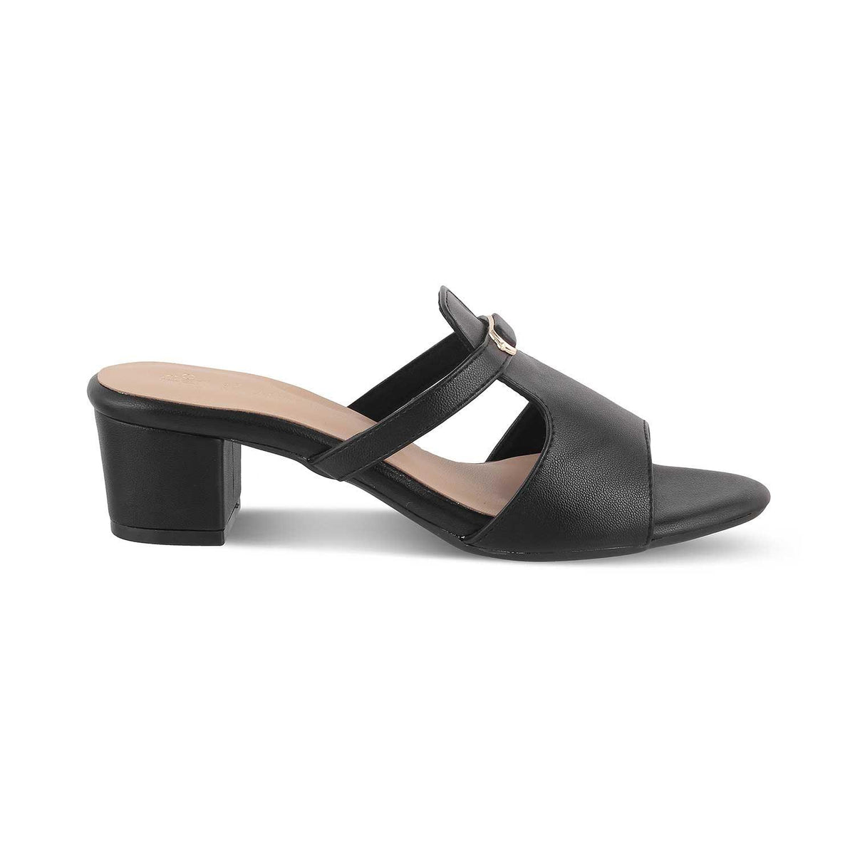 The Miso Black Women's Dress Block Heel Sandals Tresmode - Tresmode